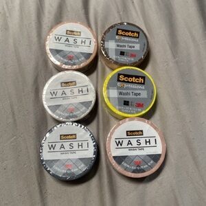 NWT Scotch Washi Tape Set